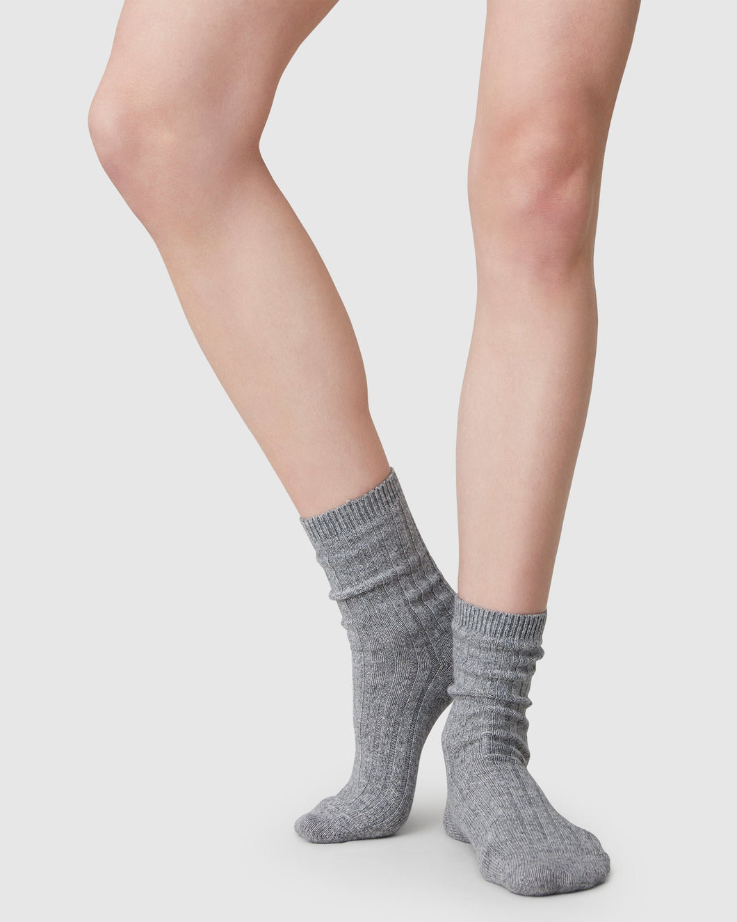 Swedish Stockings - Bodil Chunky - Socken - grau