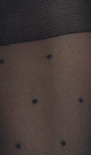 Lade das Bild in den Galerie-Viewer, Swedish Stockings - Doris Dots 40 Denier - Knee-High - schwarz

