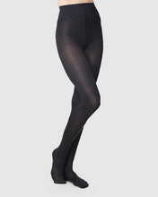 Lade das Bild in den Galerie-Viewer, Swedish Stockings - Sanna Glossy - Strumpfhosen- black
