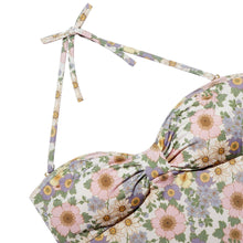 Lade das Bild in den Galerie-Viewer, Nachhaltiger Badeanzug mit Blumenmuster von Underprotection. Online Shoppen Schweiz.
