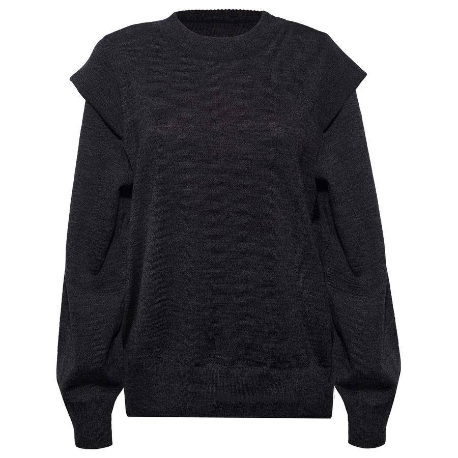 Underprotection - Ava recycelte Merinowolle - Sweater - schwarz