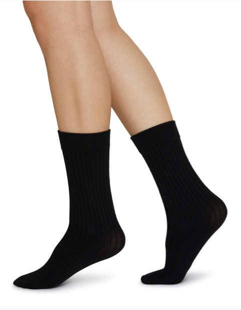 Nachhaltige Socken in schwarz von Swedish Stockings. Online bestellen Schweiz.