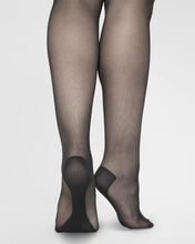 Lade das Bild in den Galerie-Viewer, Swedish Stockings - Carla Cotton Sole 30 Denier - Strumpfhose -schwarz
