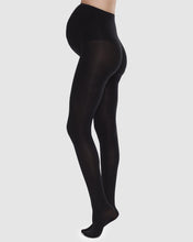Lade das Bild in den Galerie-Viewer, Swedish Stockings - Matilda Maternity 60 Denier - Strumpfhose - schwarz
