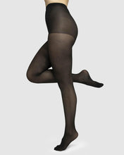 Lade das Bild in den Galerie-Viewer, Swedish Stockings - Nina Fishbone 40 Denier - Strumpfhose - schwarz
